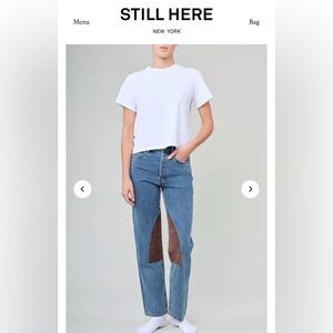 Still Here Chaps Childhood Jeans